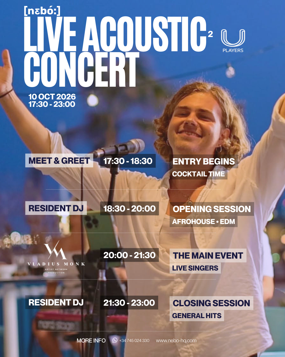 LIVE ACOUSTIC CONCERT 2 poster